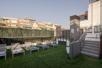 Rooftop pool