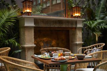 Breakfast area