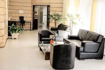 Lobby sitting area