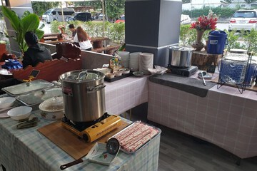 Breakfast buffet