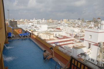 Rooftop pool