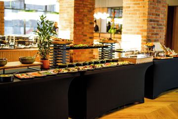 Breakfast buffet