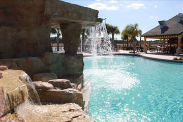 Pool waterfall