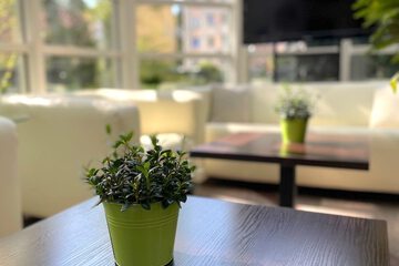 Lobby sitting area
