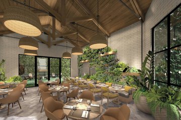 Breakfast area