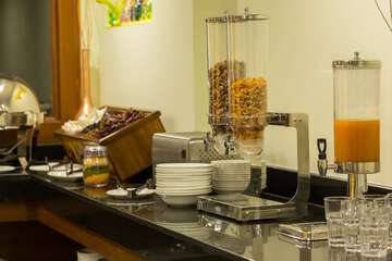 Breakfast area