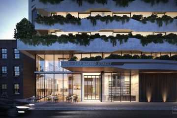 Front of property - evening/night
