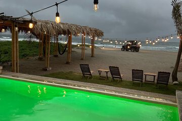 Poolside bar