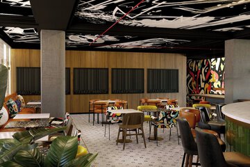 Breakfast area