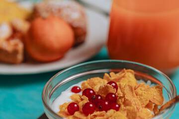 Breakfast buffet