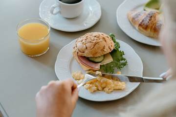 Breakfast area