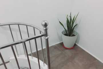 Handrails in stairways