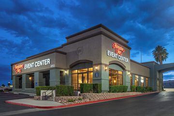 Outdoor banquet area