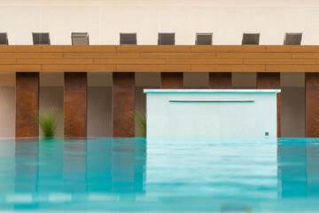 Pool waterfall