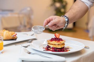 Breakfast buffet