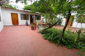 outside