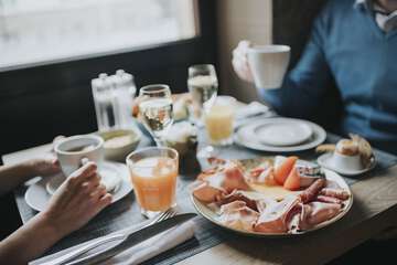 Breakfast buffet