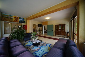 Interior entrance