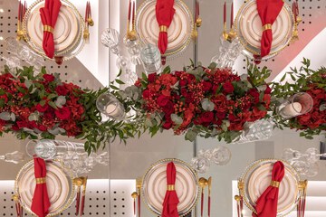 Indoor wedding