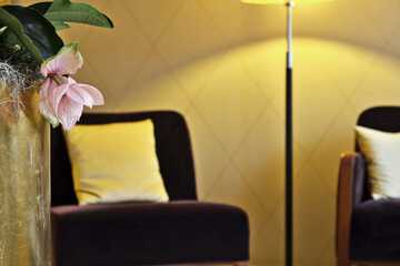 Lobby sitting area