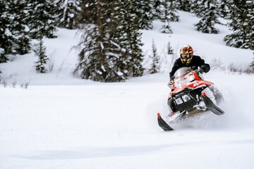 Snowmobiling