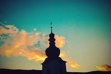 outside
