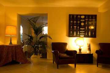 Lobby sitting area