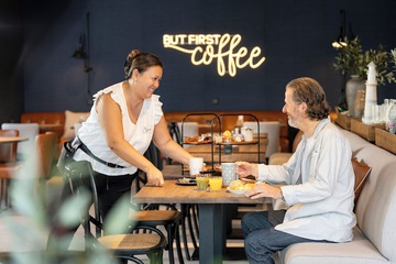 Breakfast area