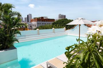 Rooftop pool