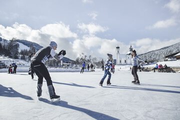 Ice skating