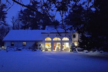 Front of property - evening/night