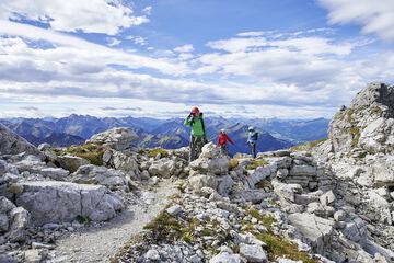 Outdoor rock climbing
