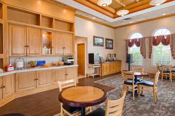 Breakfast area