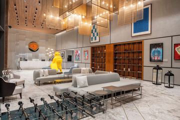 Lobby sitting area