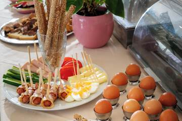Breakfast buffet