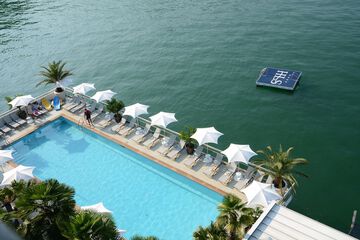 Rooftop pool