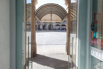 Interior entrance
