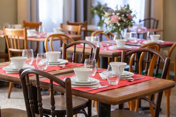 Breakfast area