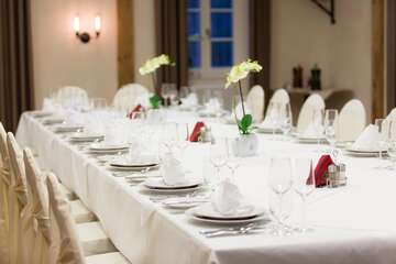 Indoor wedding