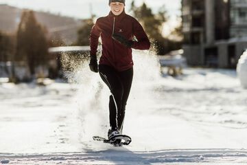 Snowshoeing