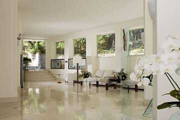 Lobby sitting area