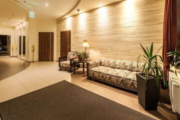 Lobby sitting area