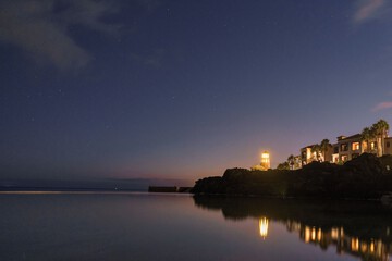 Front of property - evening/night
