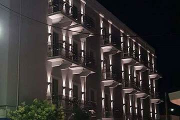 Front of property - evening/night