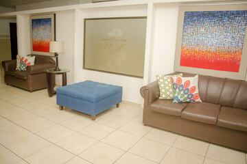 Lobby sitting area