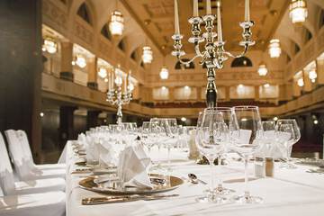 Indoor wedding