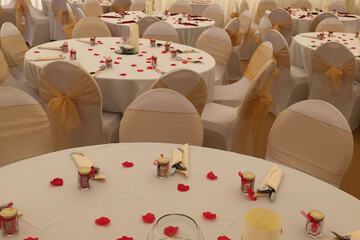 Indoor wedding