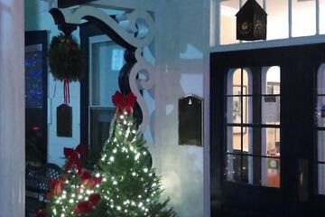 Front of property - evening/night