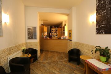 Interior entrance