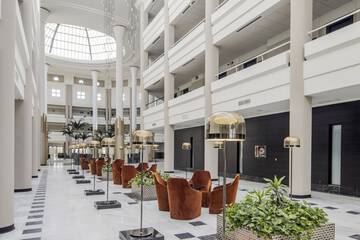 Interior entrance
